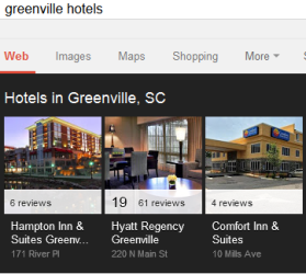 Greenville hotels carousel