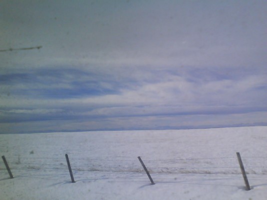 Winter landscape in ND