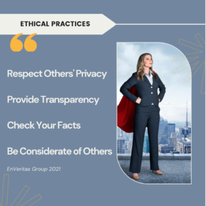 list of ethical practices for content marketing